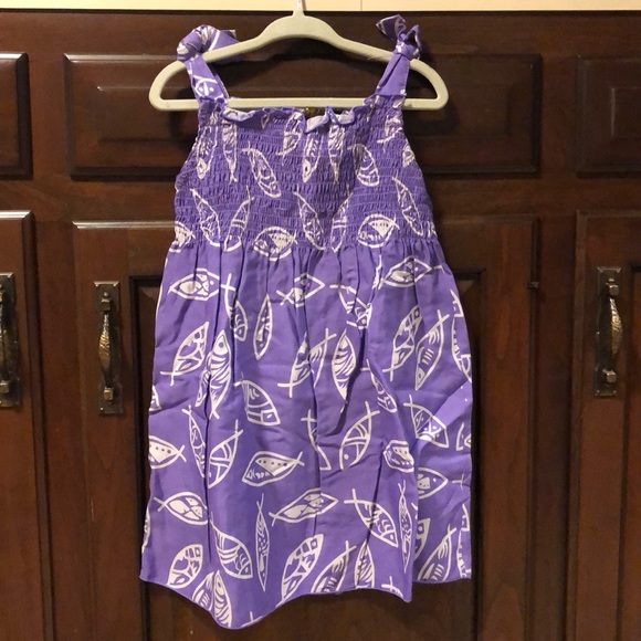 Tybee Island Girls AUDREY Fish Boho Sundress 2T-4T - Picture 1 of 8